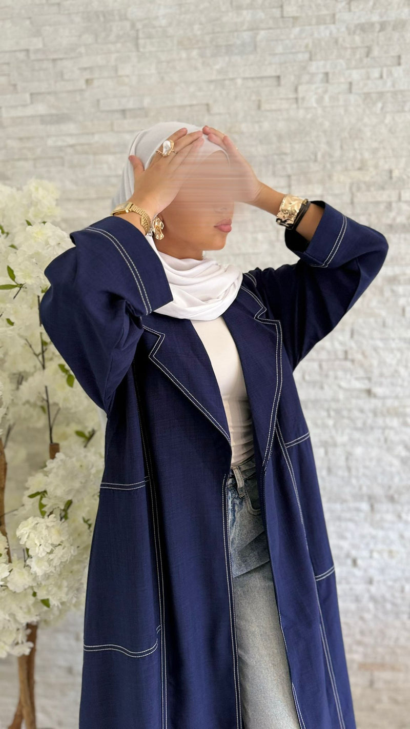 Chic Navy Kimono