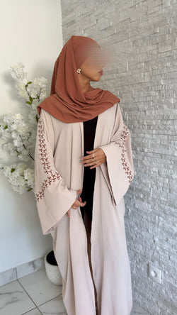 Delicate Nude Kimono