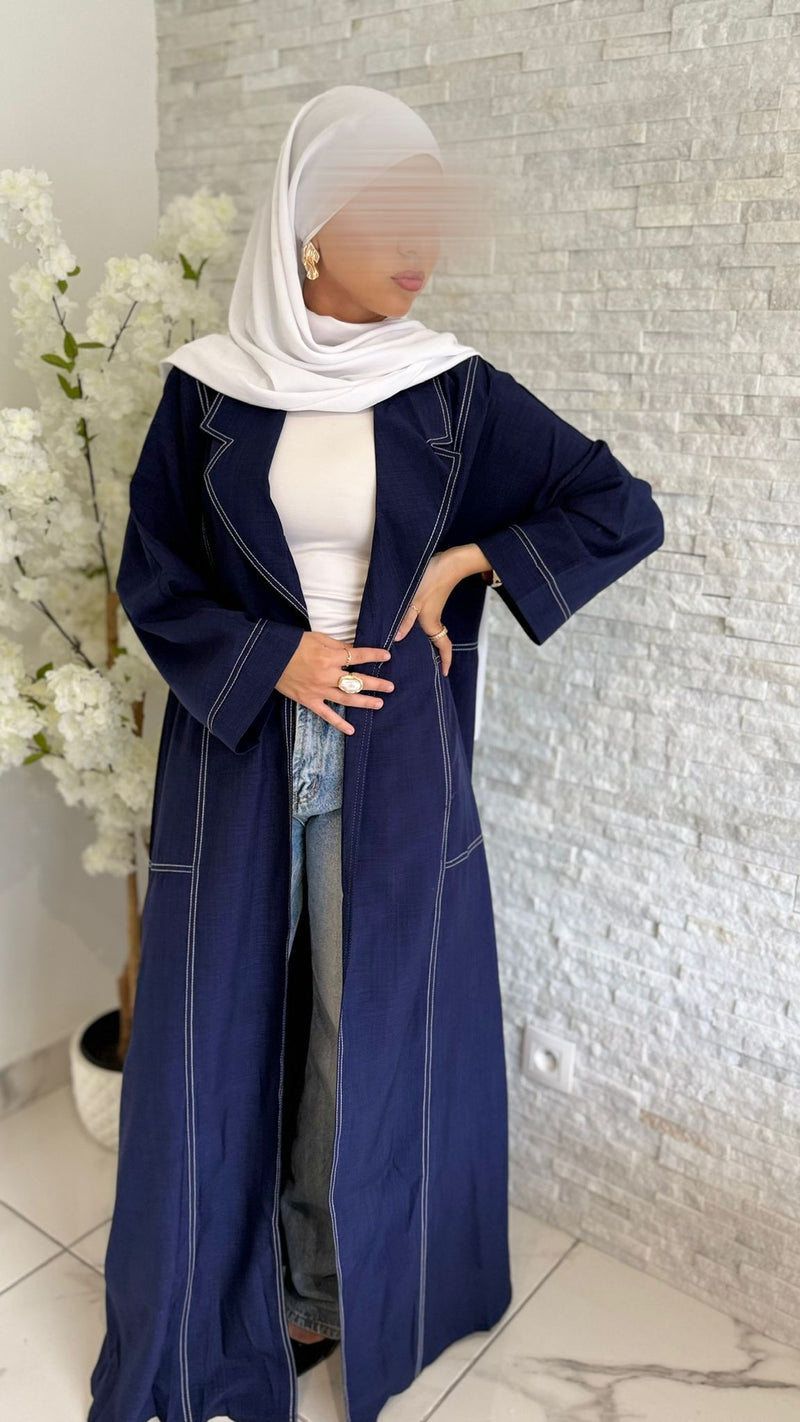 Chic Navy Kimono